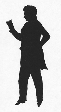 Silhouette of Isaac Harby (1788-1828)