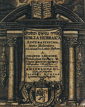 Biblia Hebraica of the DeLeon family