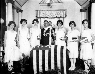 Confirmation at Beth Israel, Beaufort, S.C., 1926.