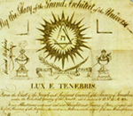 Jerusalem Masonic patent