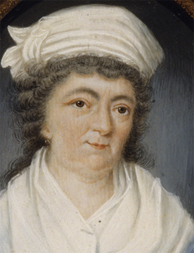 Miniature of Judith DeLyon Cohen (Mrs. Moses Cohen)