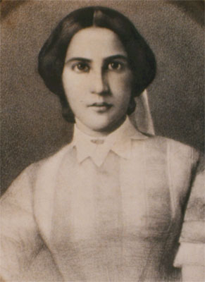 Portrait of Eleanor H. Cohen (Mrs. Benjamin Seixas) (1841-1874)